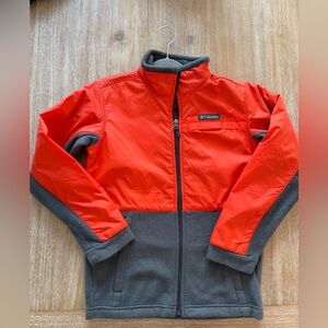 EUC Columbia Boys' Overlay Fleece Jacket Jacket Medium